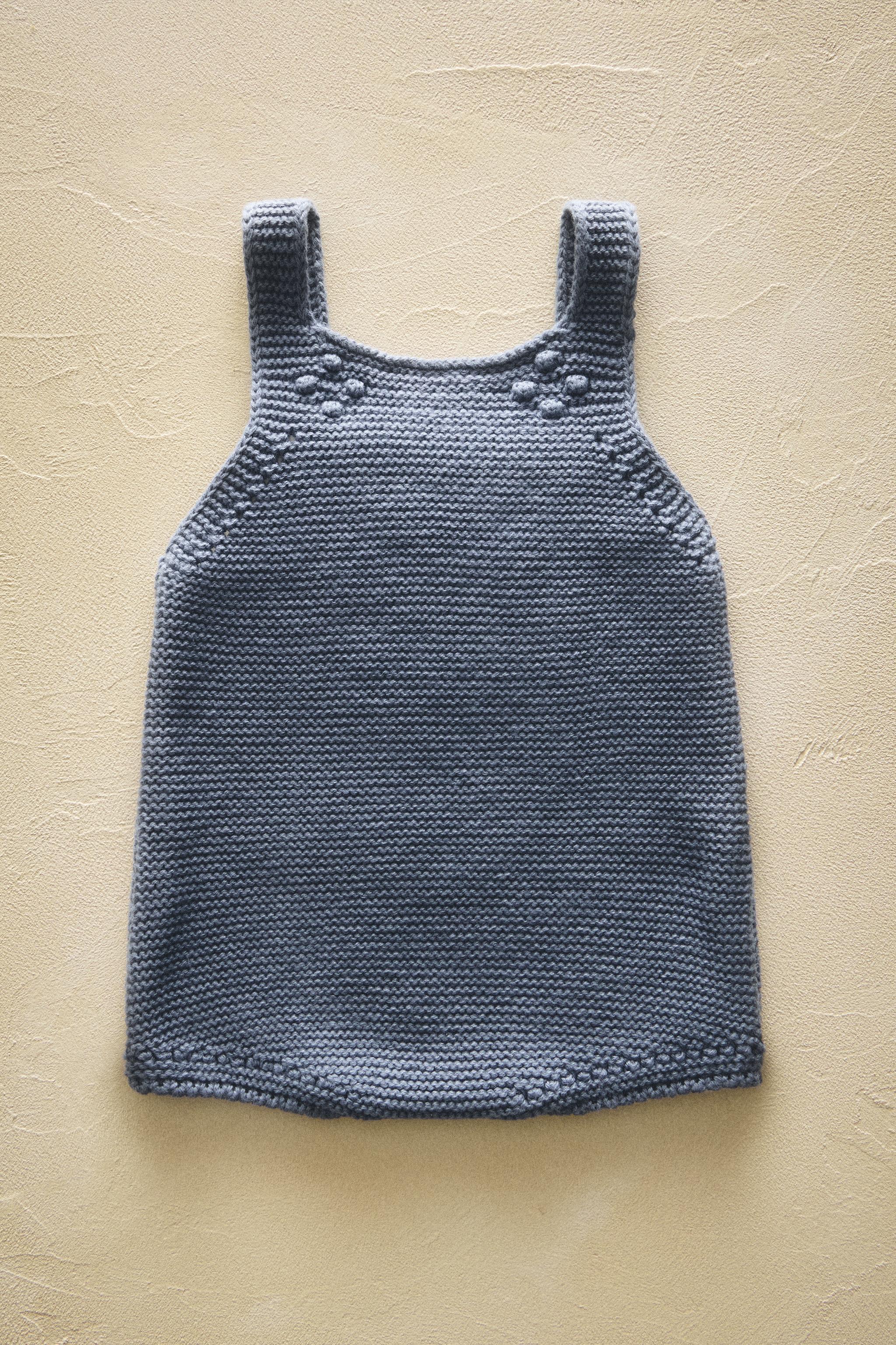 BABY DUNGAREES WITH BOBBLES